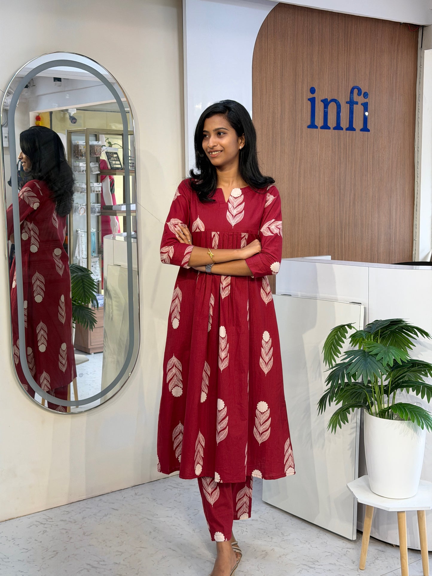 Red co-ord set