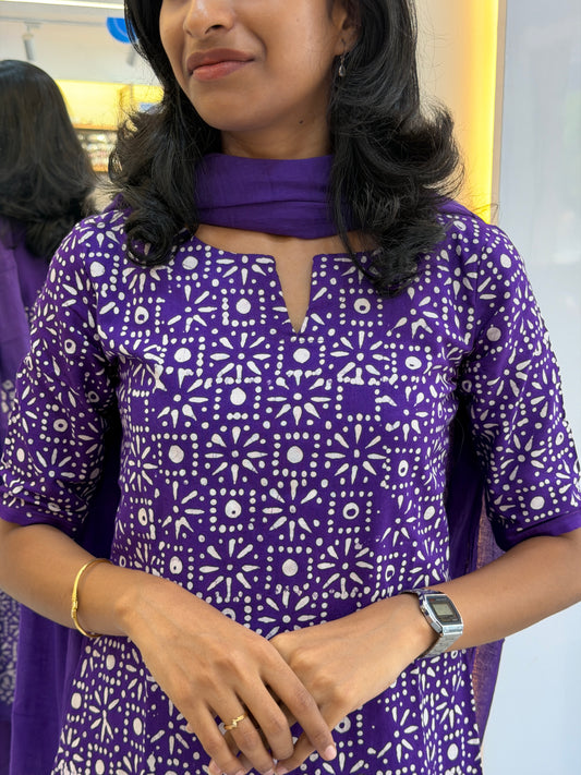 Purple Cotten set