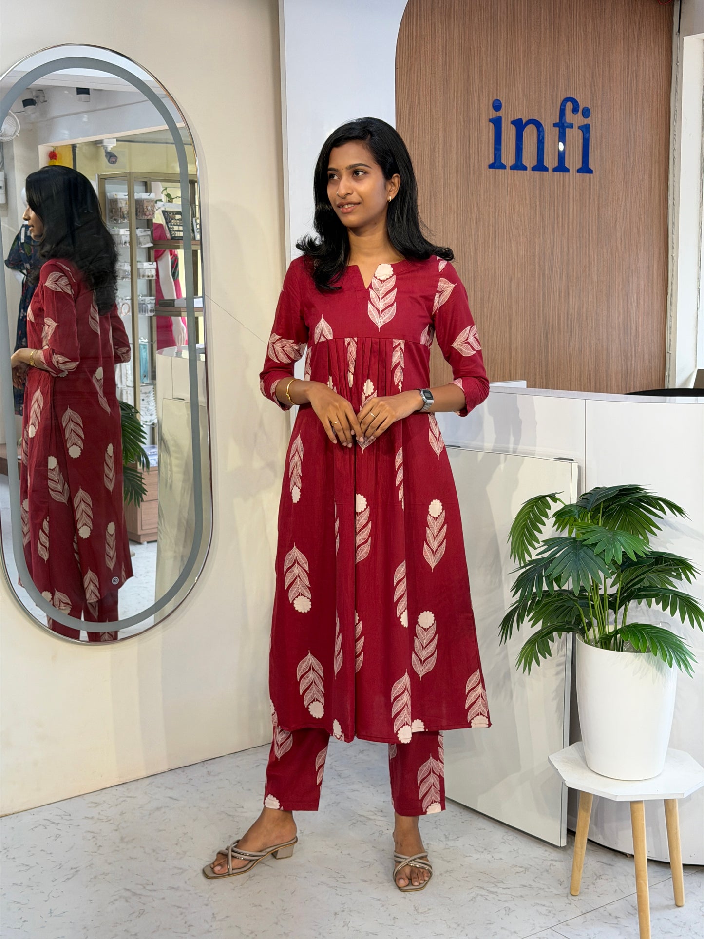 Red co-ord set