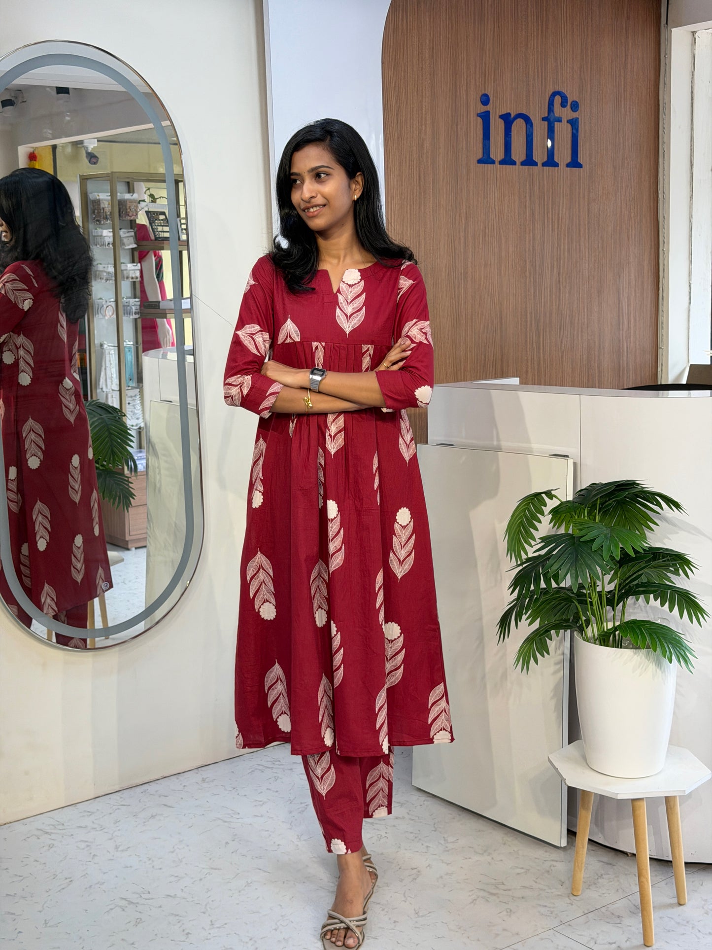 Red co-ord set