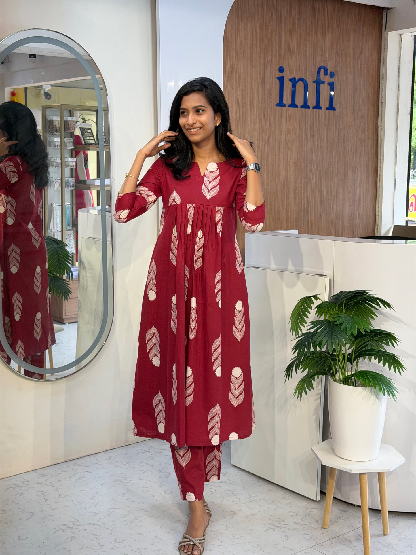 Red co-ord set