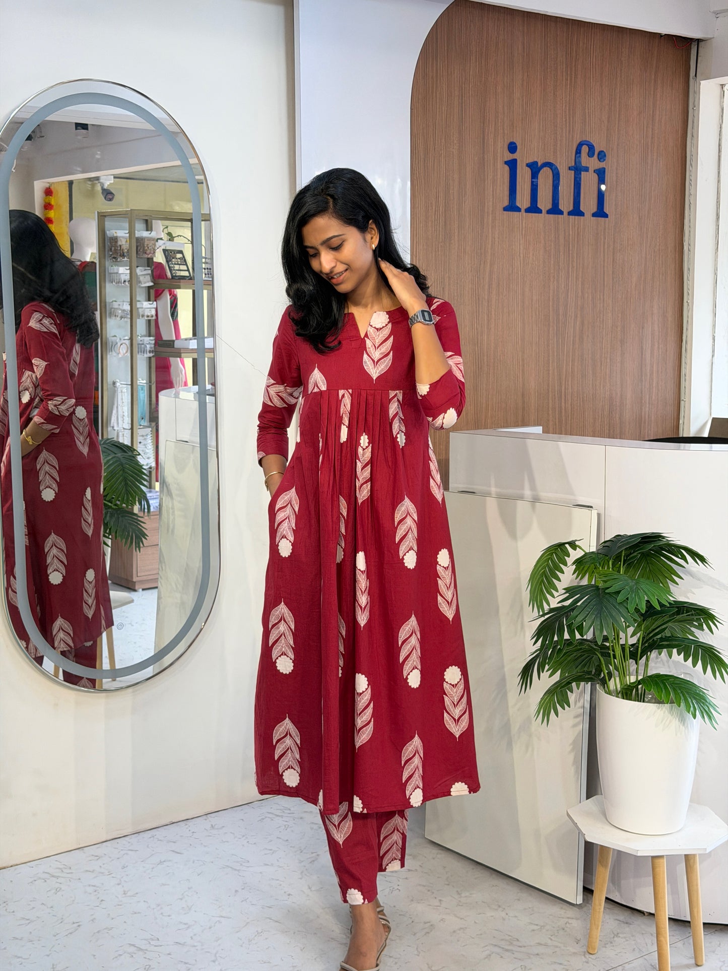Red co-ord set