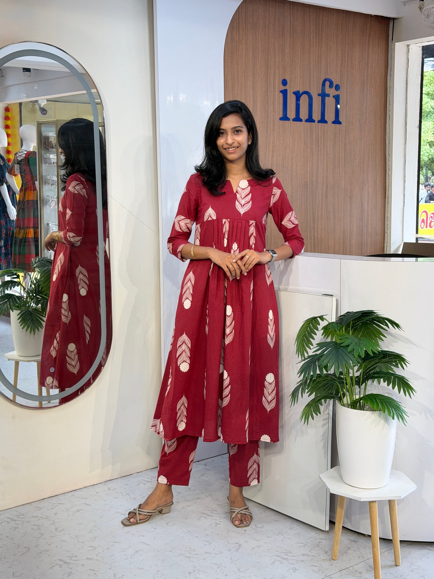 Red co-ord set