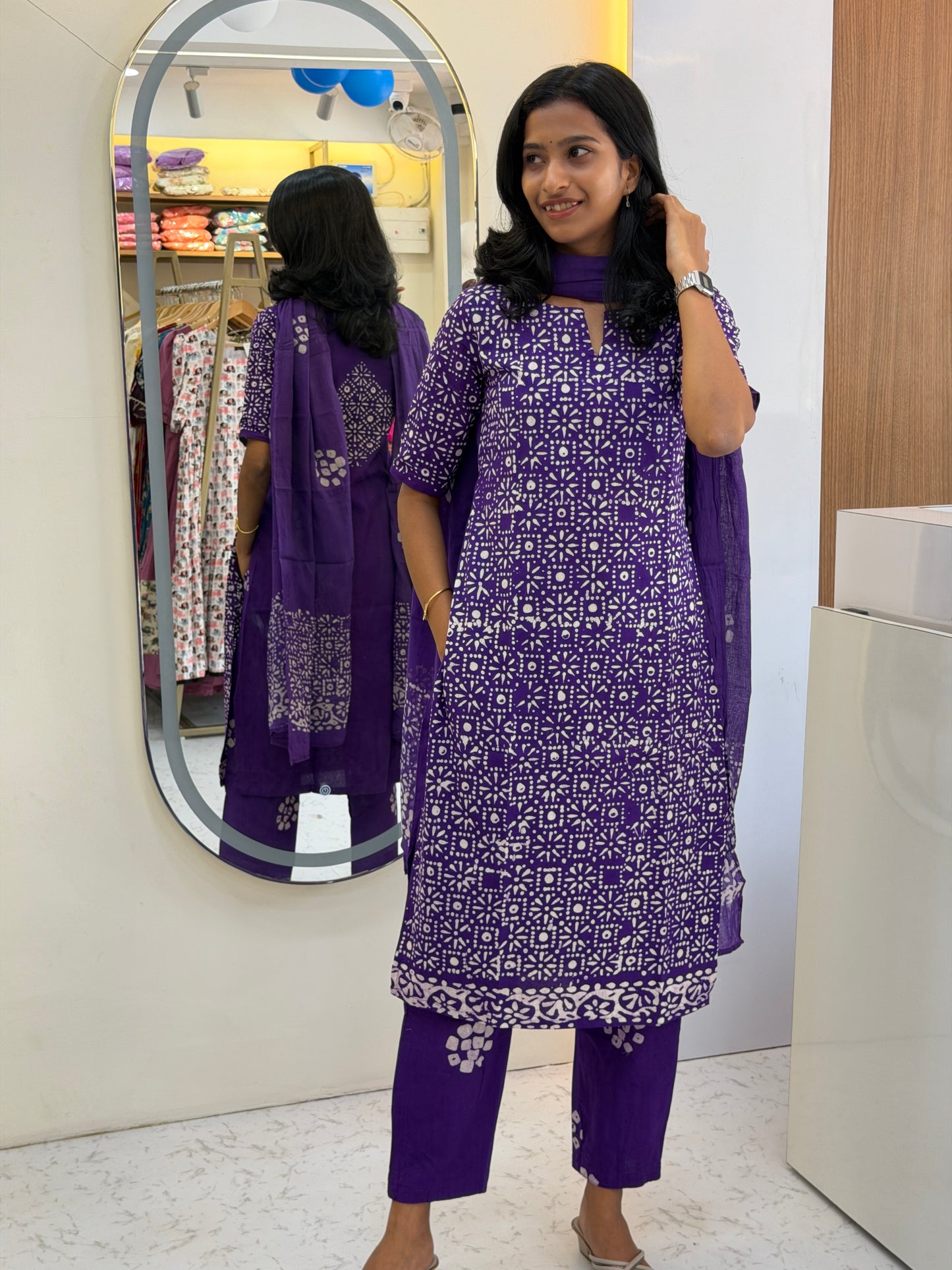 Purple Cotten set