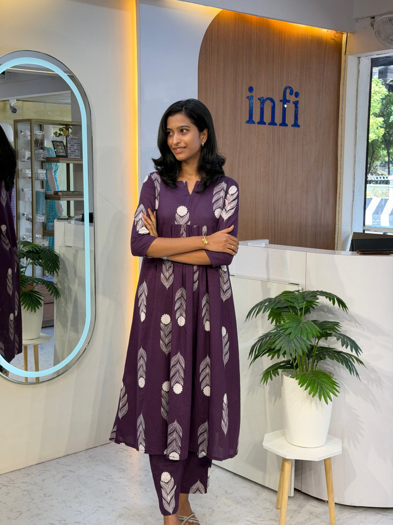 Purple co-ord set